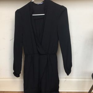 Black long sleeve dress
